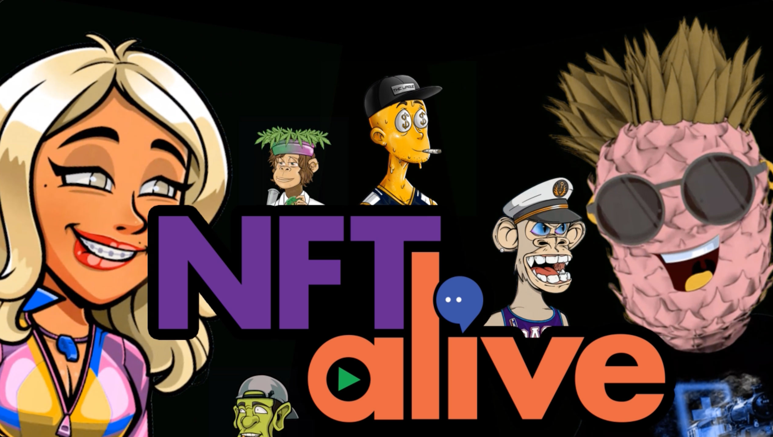 NFTalive character animation example